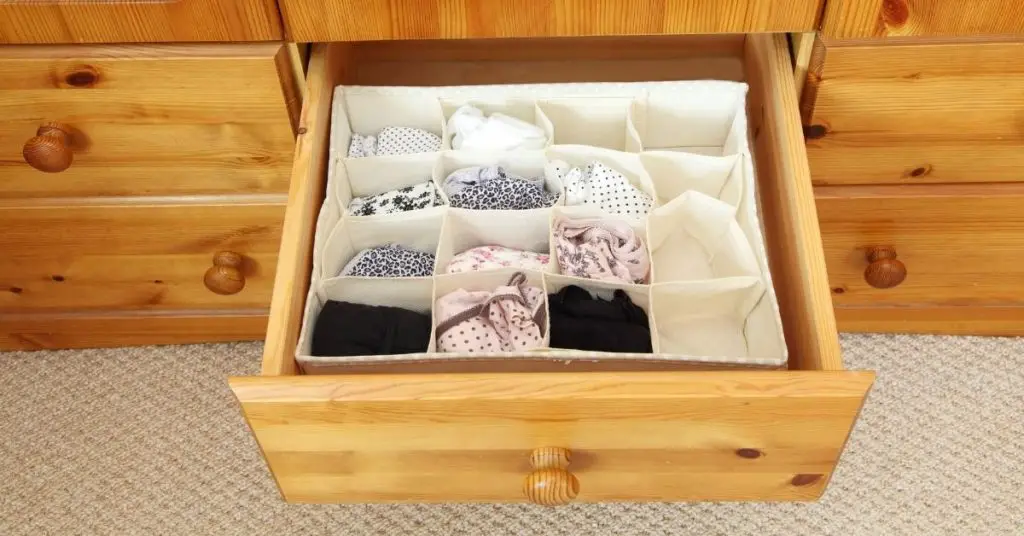 Underwear Drawer Storage and Organisation Essentials - Clean and Tidy Living