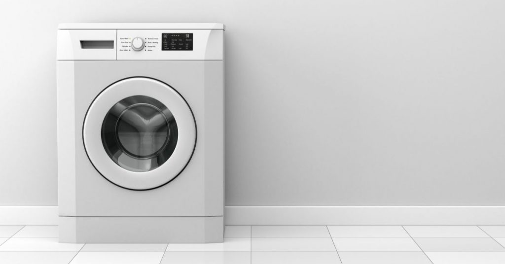 Washing Machine on a Floor - How Much Does a Washing Machine Weigh - Clean and Tidy Living