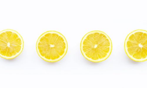 Lemons on White Background - Clean and Tidy Living-min